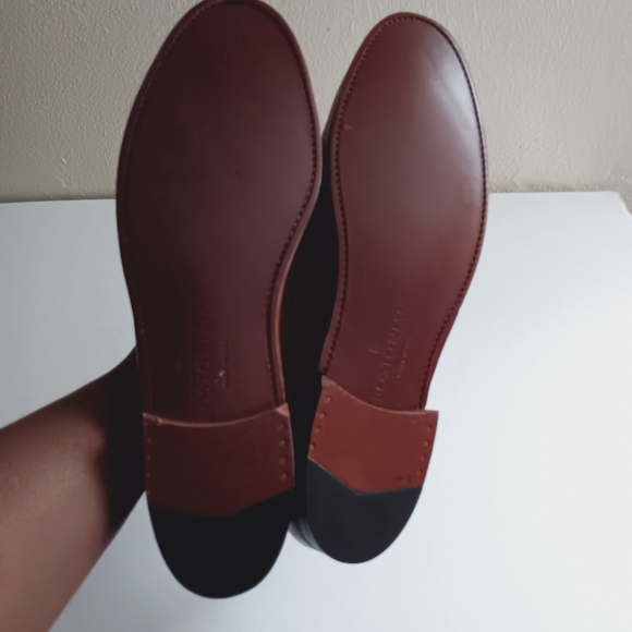 Bostonian for Robert Shiffler| Mens Brown Leather Loafer sz 11 Academia - Picture 5 of 6